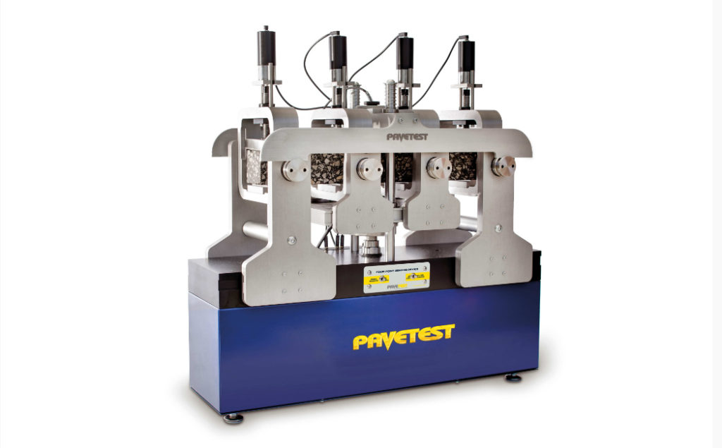 Advanced Asphalt's Pavetest 4-Point Bending Aparatus